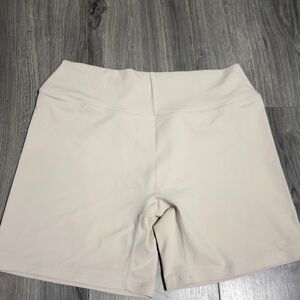 Oner Active Women's Beige Bike Shorts
